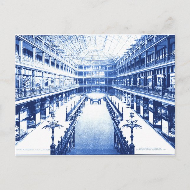 Postal Vintage Cleveland (Anverso)