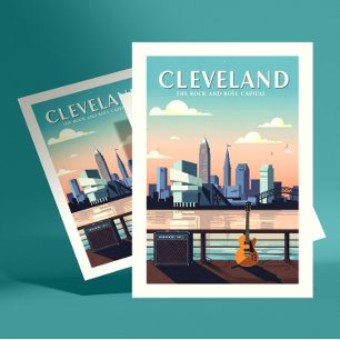 Postal Vintage Cleveland Ohio