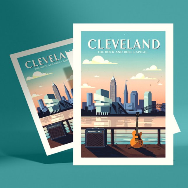 Postal Vintage Cleveland Ohio (Subido por el creador)