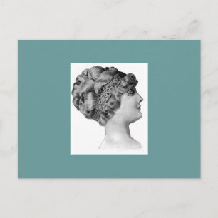 Postal Vintage Coiffure ~ 1903 Pelo #1
