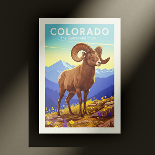 Postal Vintage Colorado