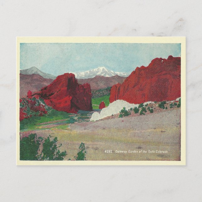 Postal Vintage Colorado (Anverso)