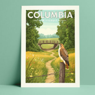 Postal Vintage Columbia Missouri