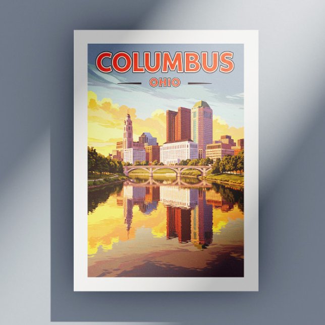 Postal Vintage Columbus Ohio (Subido por el creador)