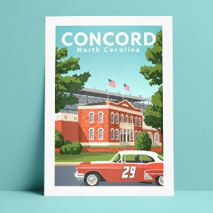 Postal Vintage Concord North Carolina