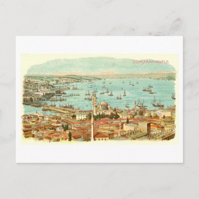 Postal Vintage Constantinople (Anverso)