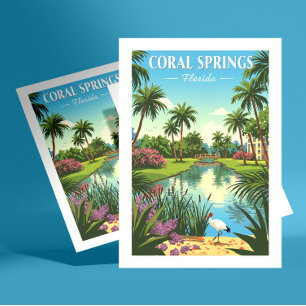 Postal Vintage Coral Springs Florida