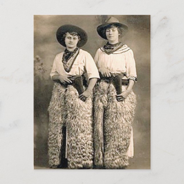 Postal Vintage Cowboys 24 (Anverso)