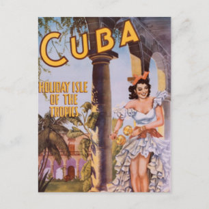 Postal Vintage Cuba -