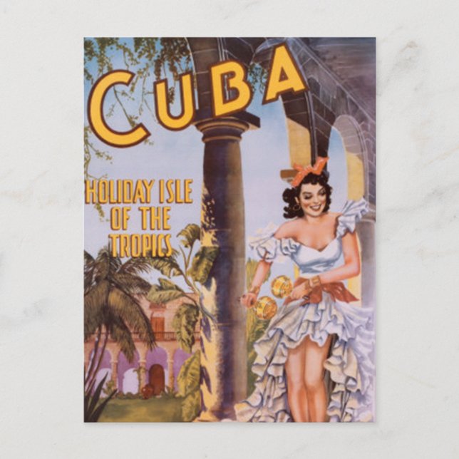 Postal Vintage Cuba - (Anverso)