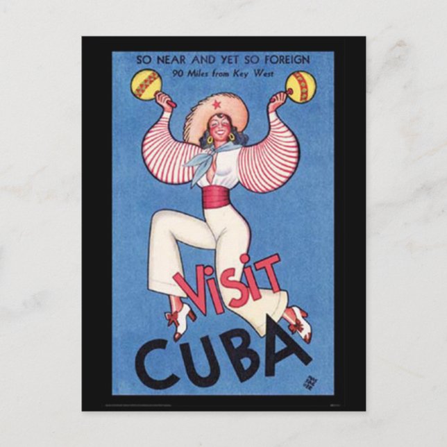 Postal Vintage Cuba - (Anverso)