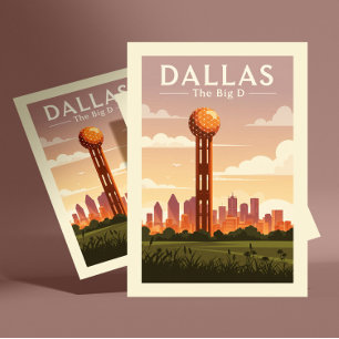 Postal Vintage Dallas