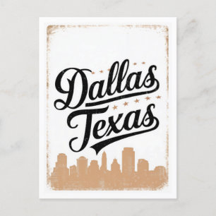 Postal Vintage Dallas Texas