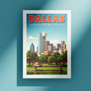 Postal Vintage Dallas Texas