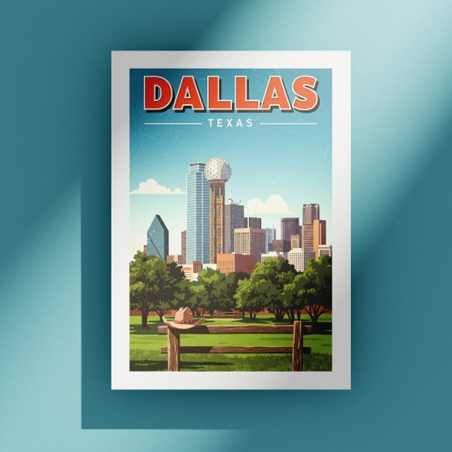 Postal Vintage Dallas Texas (Subido por el creador)