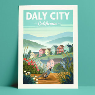 Postal Vintage Daly City California