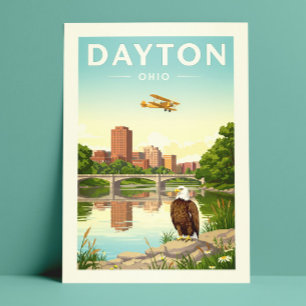Postal Vintage Dayton Ohio