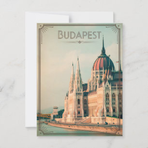 Postal Vintage de Budapest