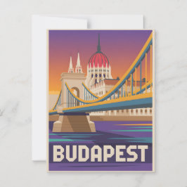 Postal Vintage de Budapest