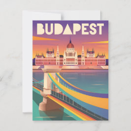 Postal Vintage de Budapest