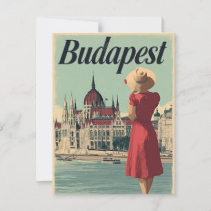Postal Vintage de Budapest 50