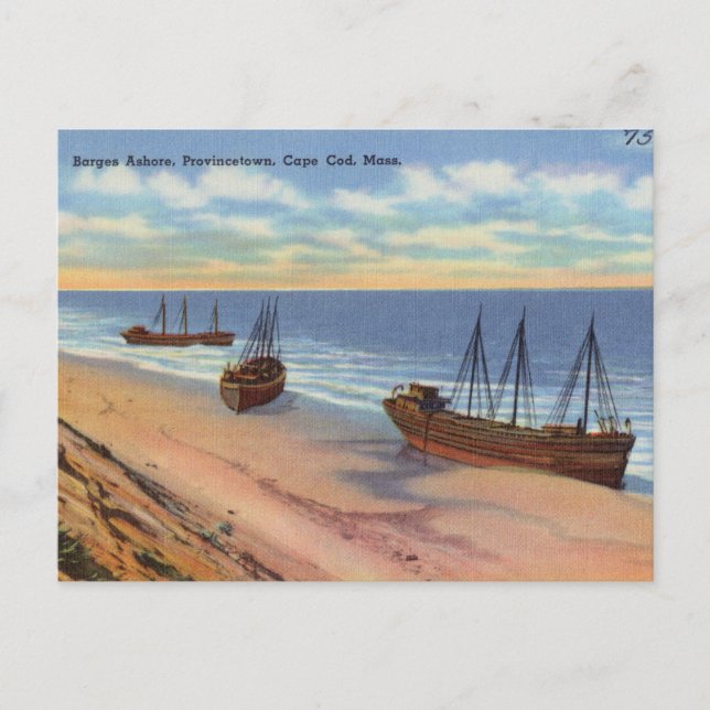 Postal Vintage de Cape Cod Massachusetts (Anverso)
