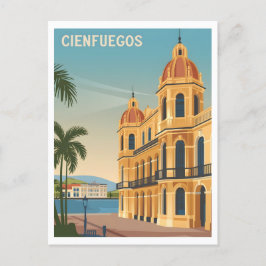 Postal Vintage de Cienfuegos Cuba
