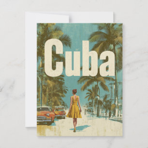 Postal Vintage de Cuba
