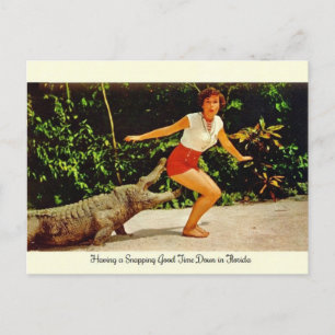 Postal vintage de Florida