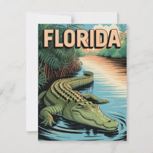 Postal Vintage de Florida
