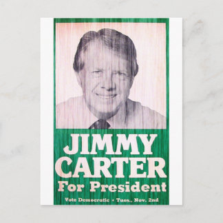 Postal Vintage de Jimmy Carter