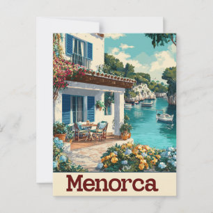 Postal Vintage de Menorca