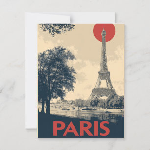 Postal Vintage de París