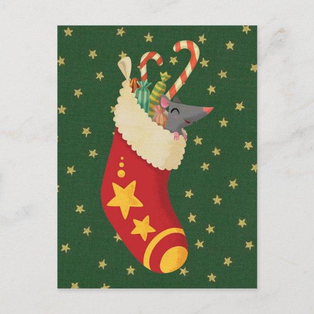 postal vintage de reserva (Anverso)