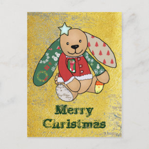 Postal Vintage de Weihnachtshase