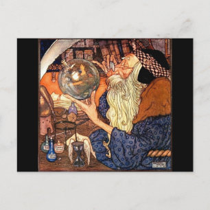 Postal vintage del tiempo del padre