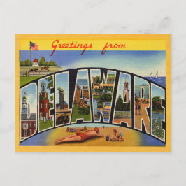 Postal Vintage Delaware