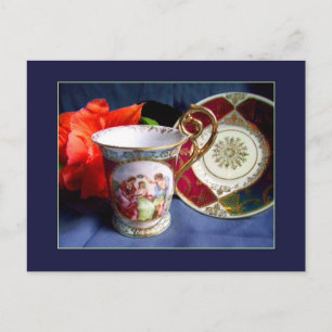 Postal Vintage Demitasse