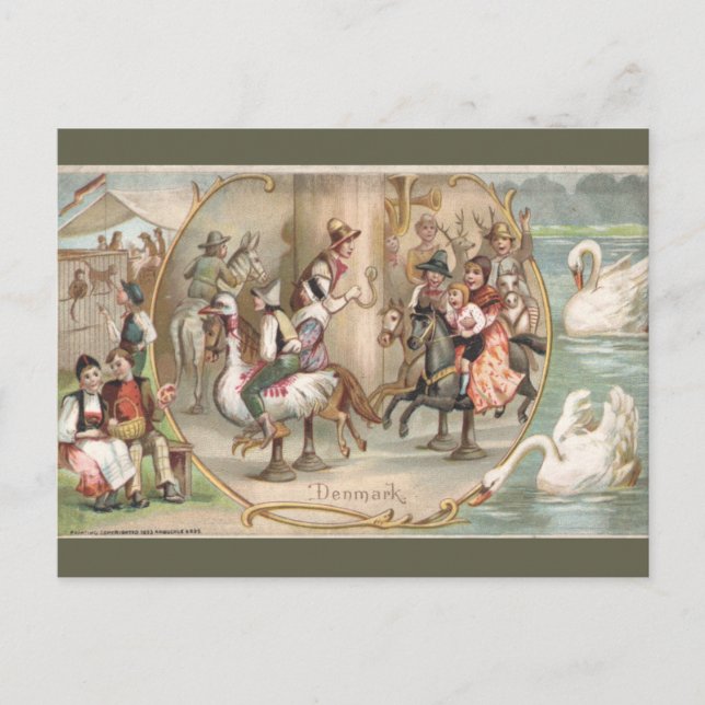Postal Vintage Denmark (Anverso)