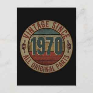 POSTAL VINTAGE DESDE 1970 TODAS LAS PIEZAS ORIGINALES.