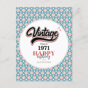 Postal Vintage desde 1971