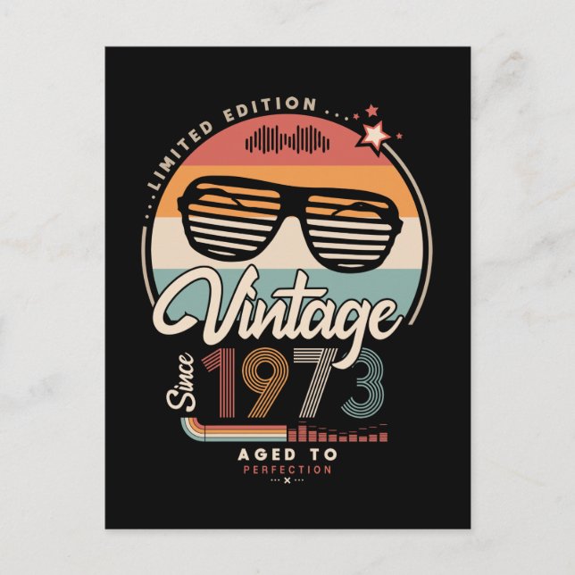 Postal Vintage desde 1973 (Anverso)