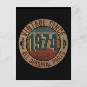POSTAL VINTAGE DESDE 1974 TODAS LAS PIEZAS ORIGINALES.