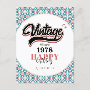 Postal Vintage desde - 1978