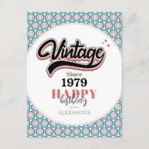 Vintage desde - 1979