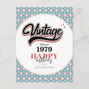 Postal Vintage desde 1979