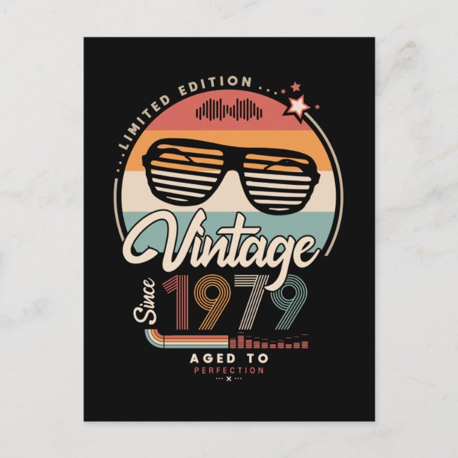 Postal Vintage desde 1979 (Anverso)