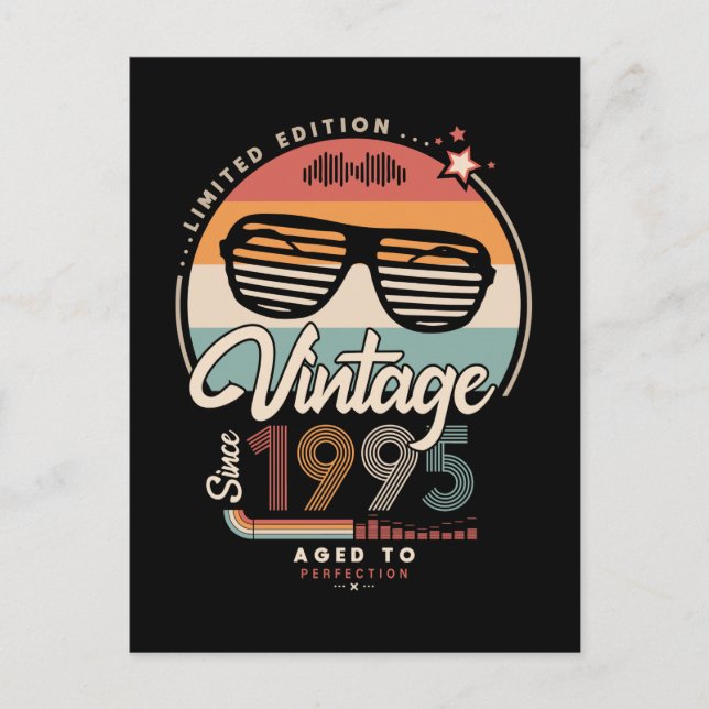 Postal Vintage desde 1995 (Anverso)