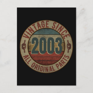 POSTAL VINTAGE DESDE 2003 TODAS LAS PARTES ORIGINALES.