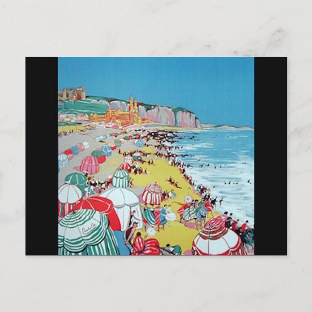 Postal Vintage Dieppe (Anverso)